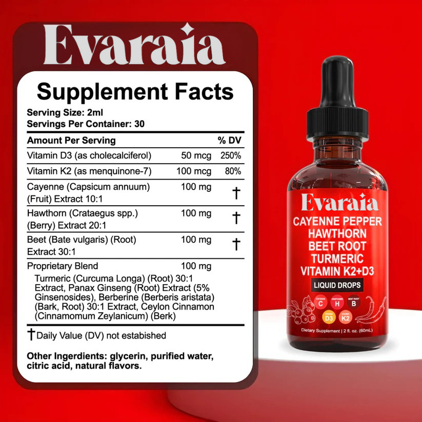 Evaraia® Peak Performance Drops