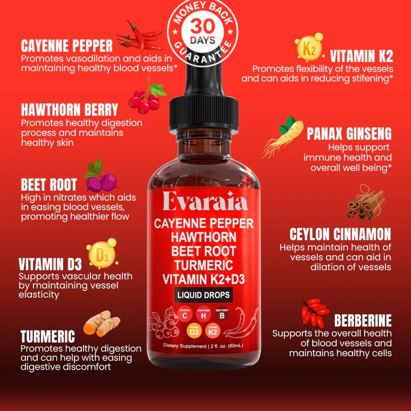 Evaraia® Peak Performance Drops